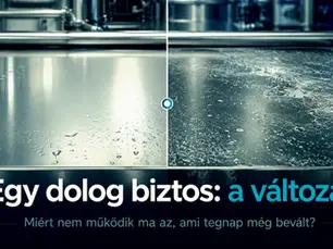 „Ipari tisztítás diagnosztikai szemlélettel – felület, szennyeződés és technológiai megoldások”
