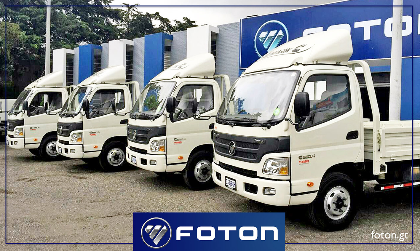 Camiones FOTON Guatemala