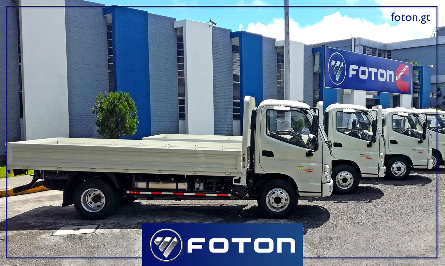 Camiones FOTON Guatemala