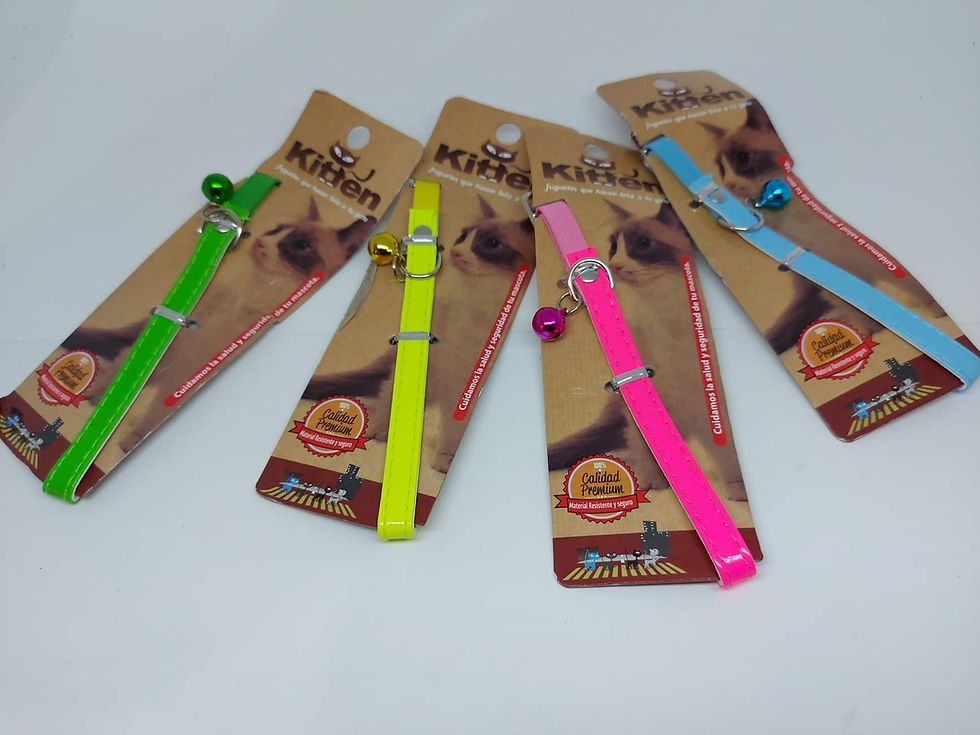 Collar con resorte p/gato
