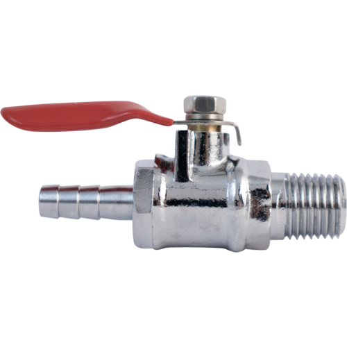 1/4 in. NPT x 5/16 in. Barb - Ball Valve