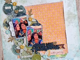 Today was Awesome - Hen Do Layout by Julie Taylor