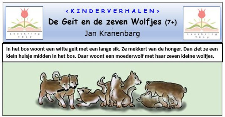 5. De Geit en de zeven Wolfjes (7+)