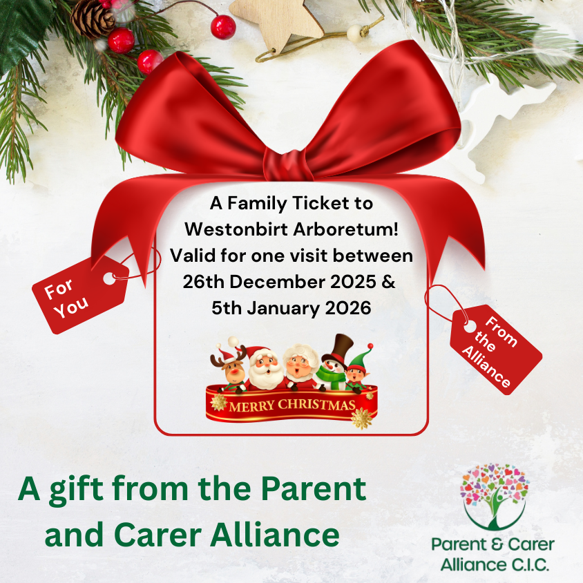 Merry Christmas! Westonbirt Arboretum Family Ticket
