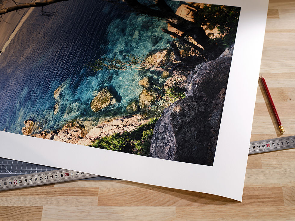 Thumbnail: "CALANCHES DE PIANA", Tirage en Edition Limitée Numérotée, 4 formats disponibles