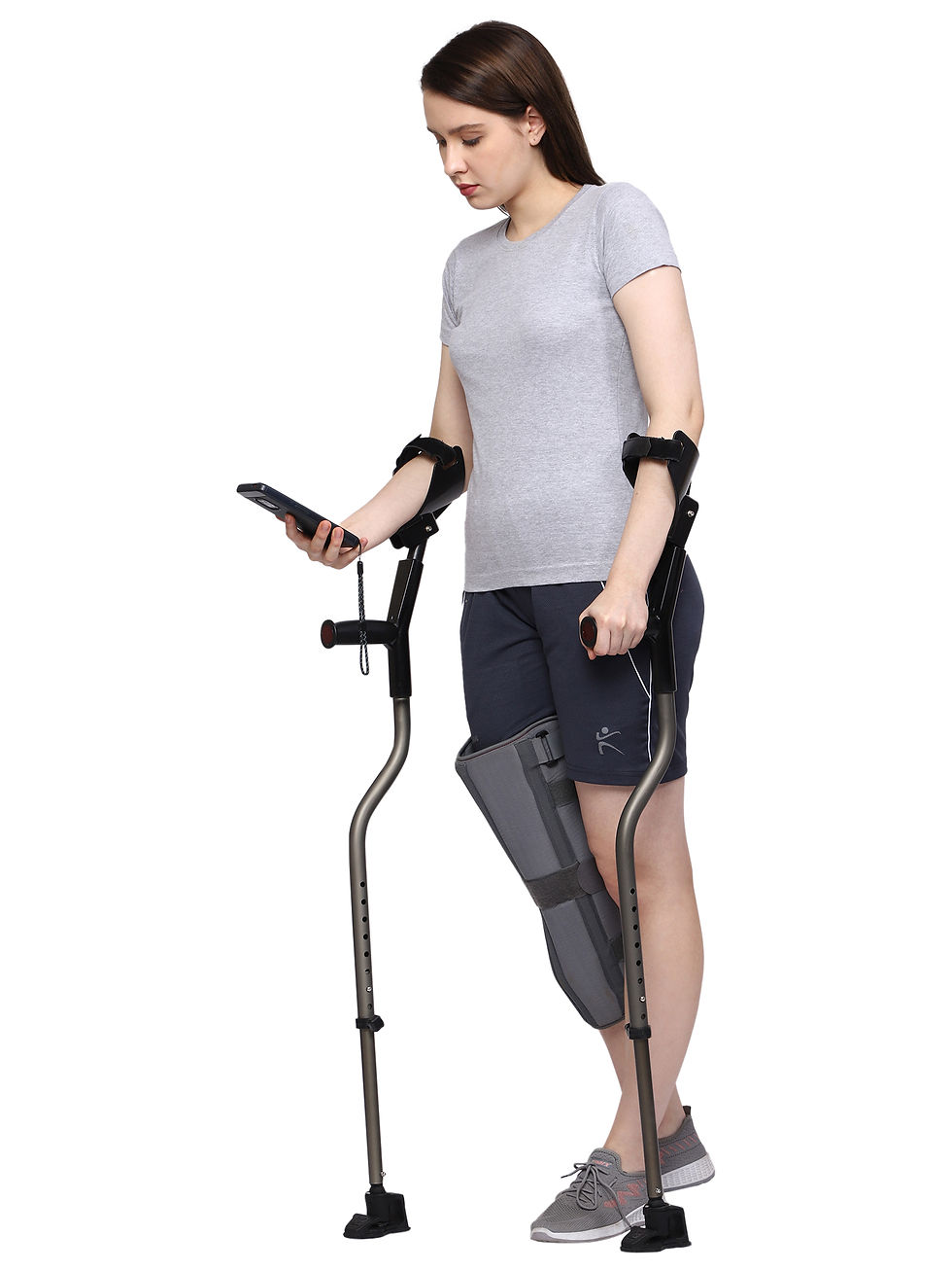 Flexmo Underarm crutch #antislip crutch #slipproof crutch #stylish