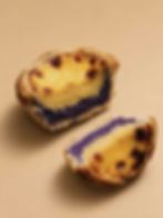 French Pastry Ube Vanilla Custard Tart