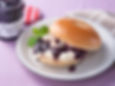 Blueberry Cream Cheese Bagel