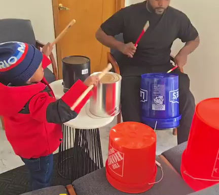 Feb. 9, 2025 - Teaching the Chicago "Bucket Boy" Tradition