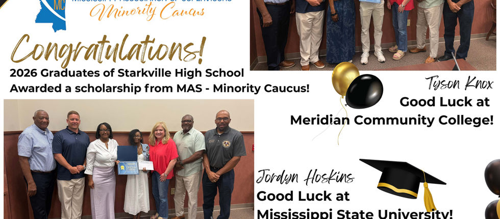 Congratulations to the MAC- Minority Caucus Scholarship Award Winners!
