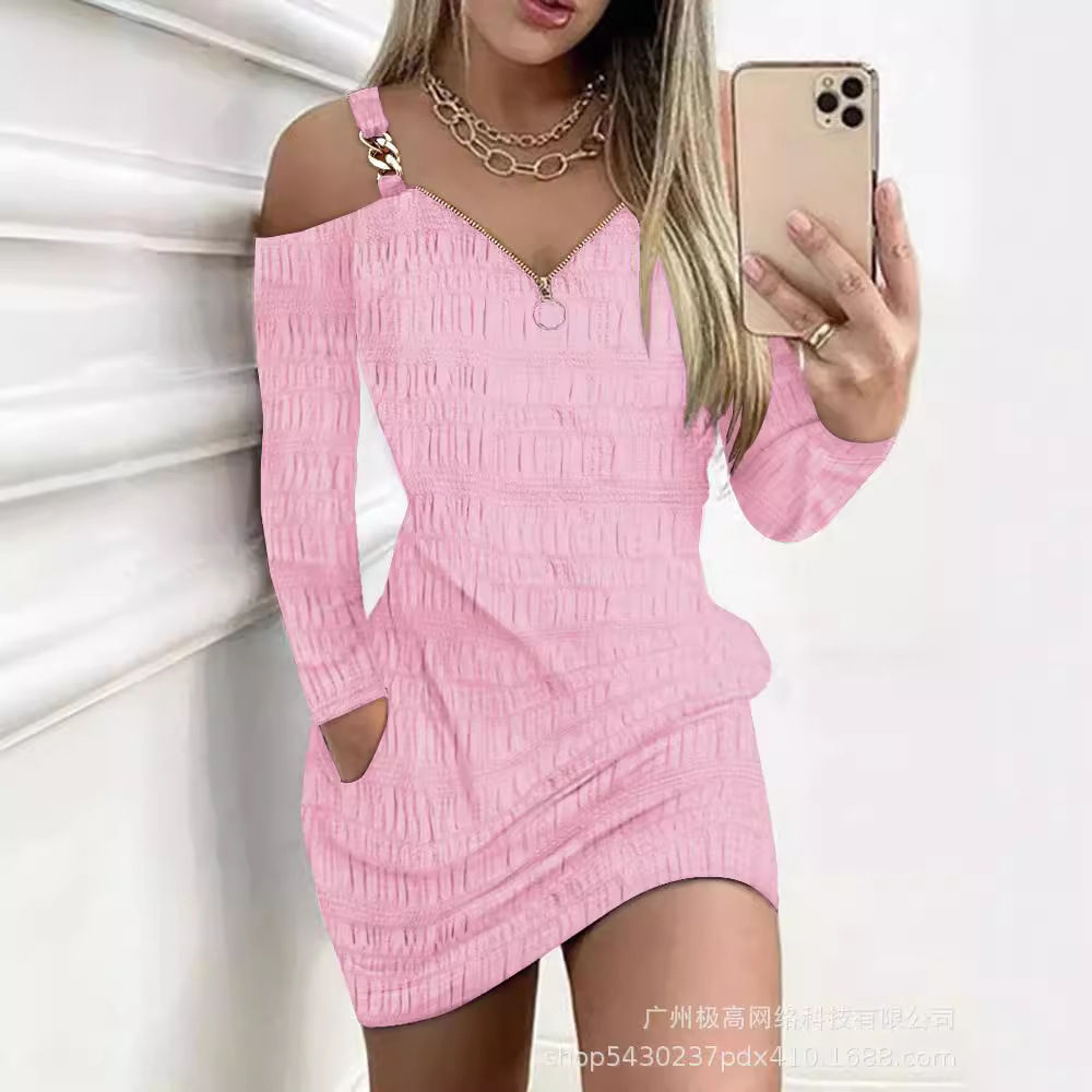 Color Block Mini Dress