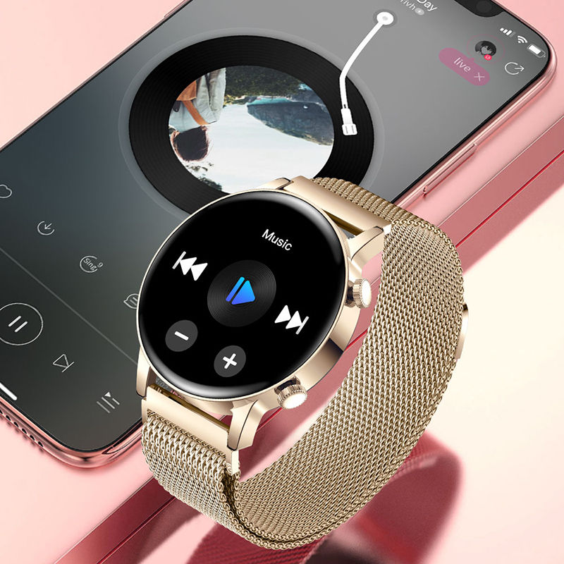 Thumbnail: Signature Bluetooth Smart Watch AMOLED Display Essential