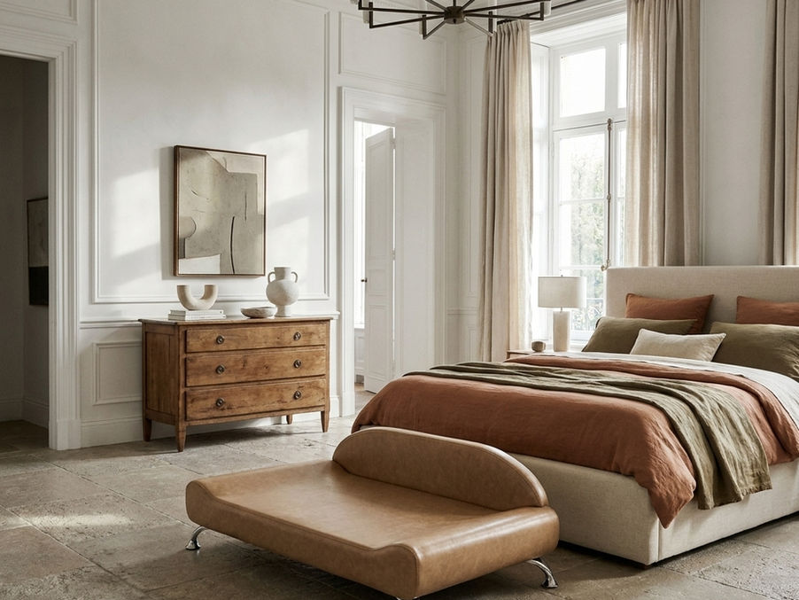 Dream Lounger in Cognac 