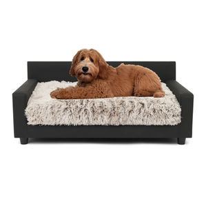 Club Nine Pets Dream Haven Orthopedic Dog Sofa Bed Brown