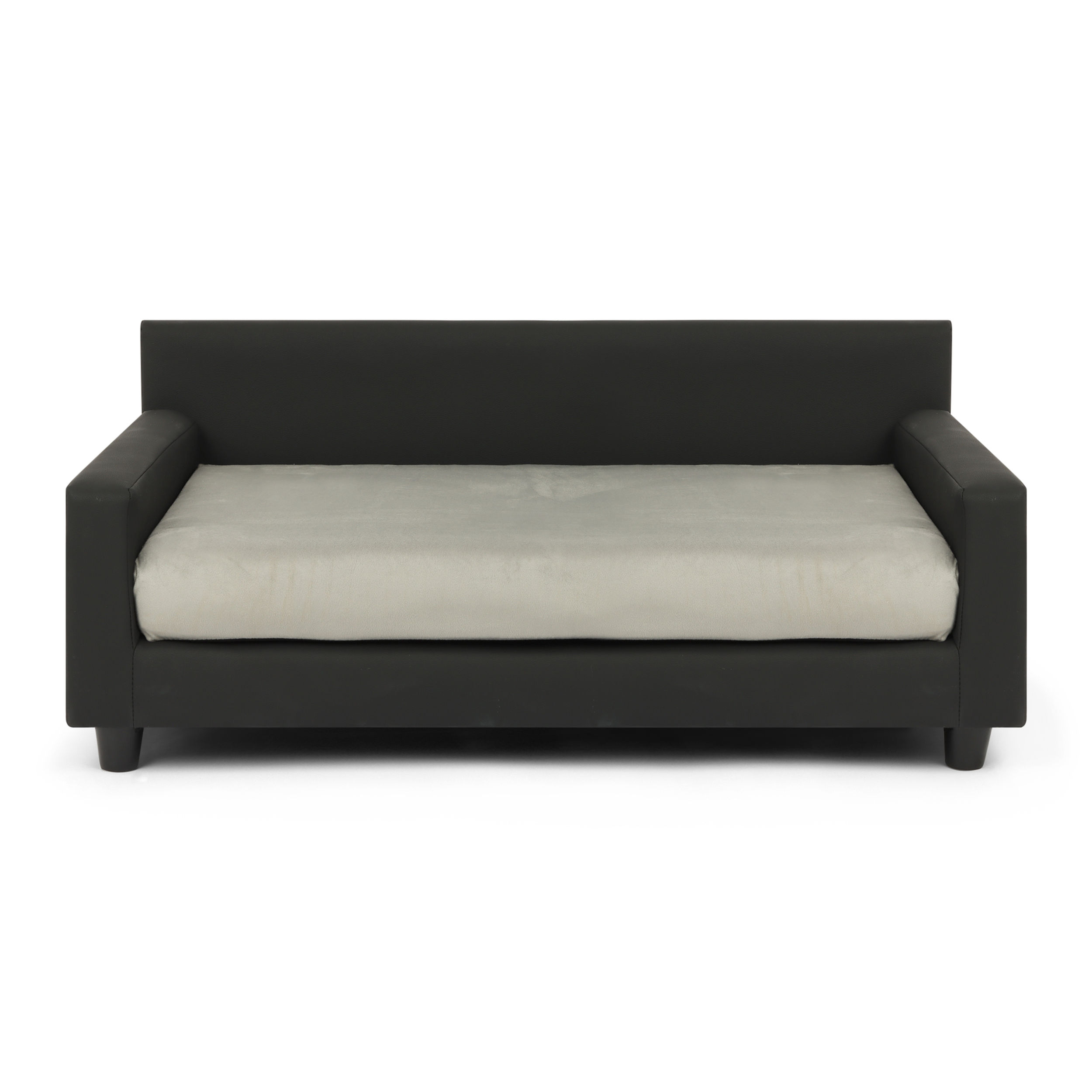 Dream Haven Orthopedic Dog Couch in Pewter