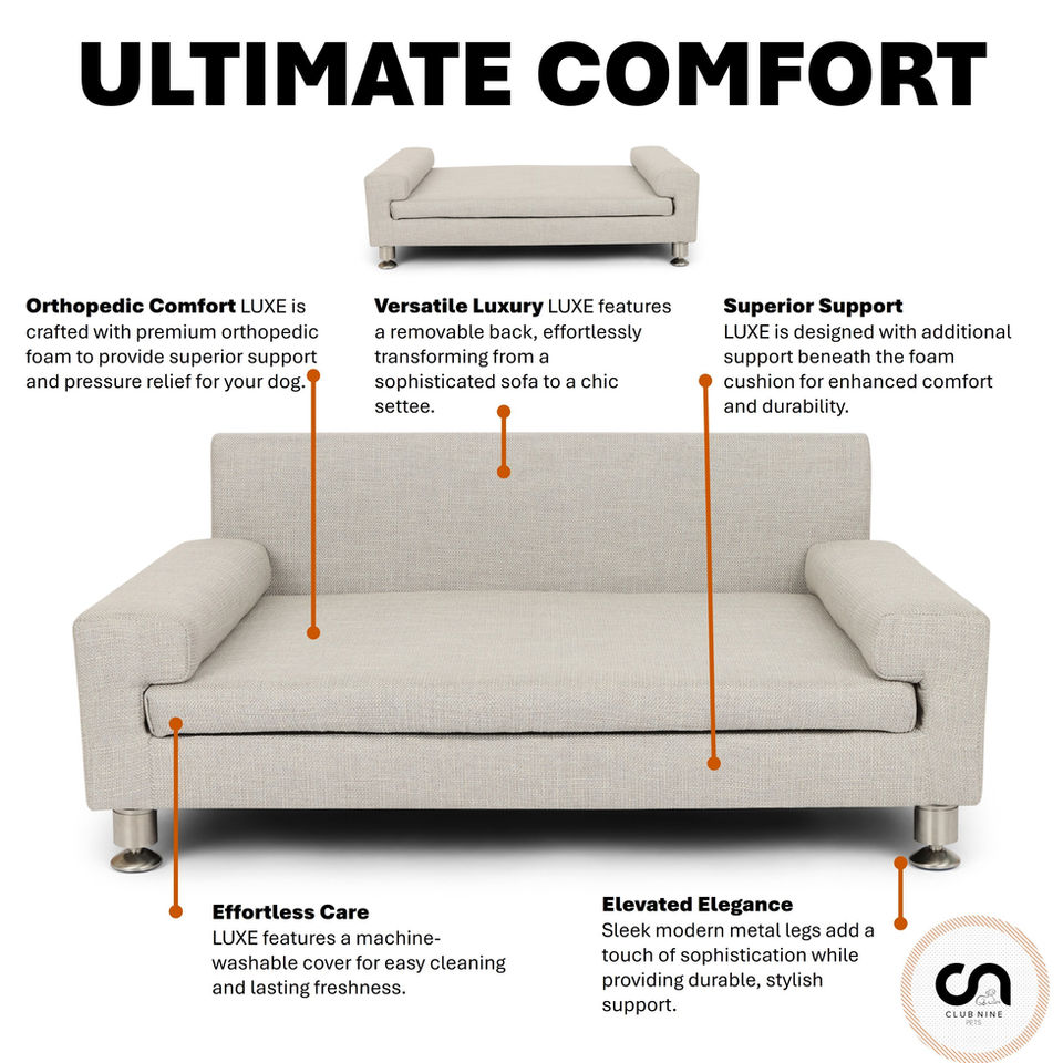 LUXE Ultra-Luxury Dog Beds 