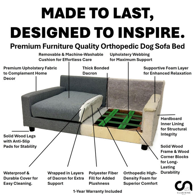 How Club Nine Pets Beds are made