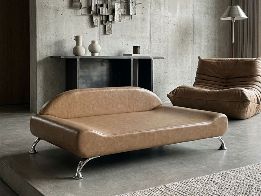 Dream Lounger in Cognac 