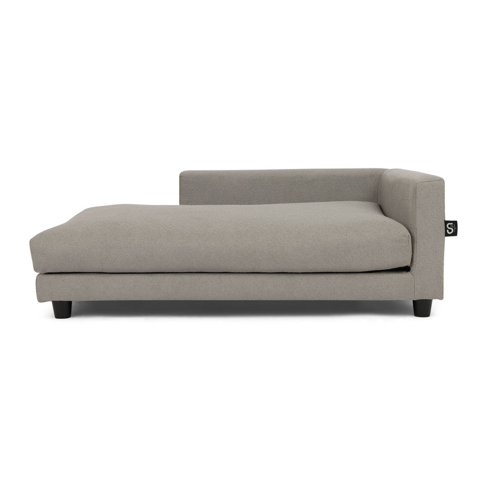 OPULENT Collection Dog Sofa Bed in Slate.