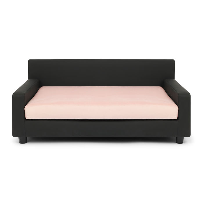 Club Nine Pets Dream Haven Orthopedic Dog Sofa Bed Pink