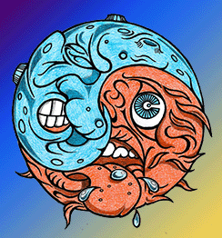 Sun and Moon YinYang