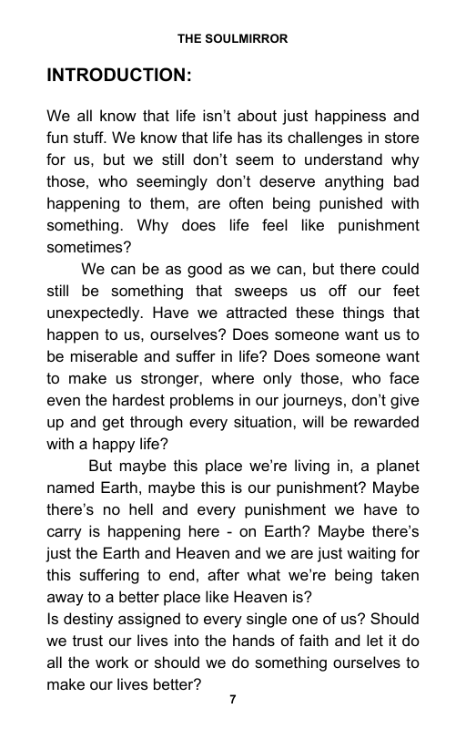 Thumbnail: "The Soulmirror. Life of Today's Youth" E-book