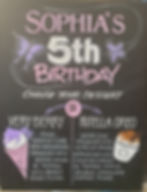 Sophia's 5th Birthday