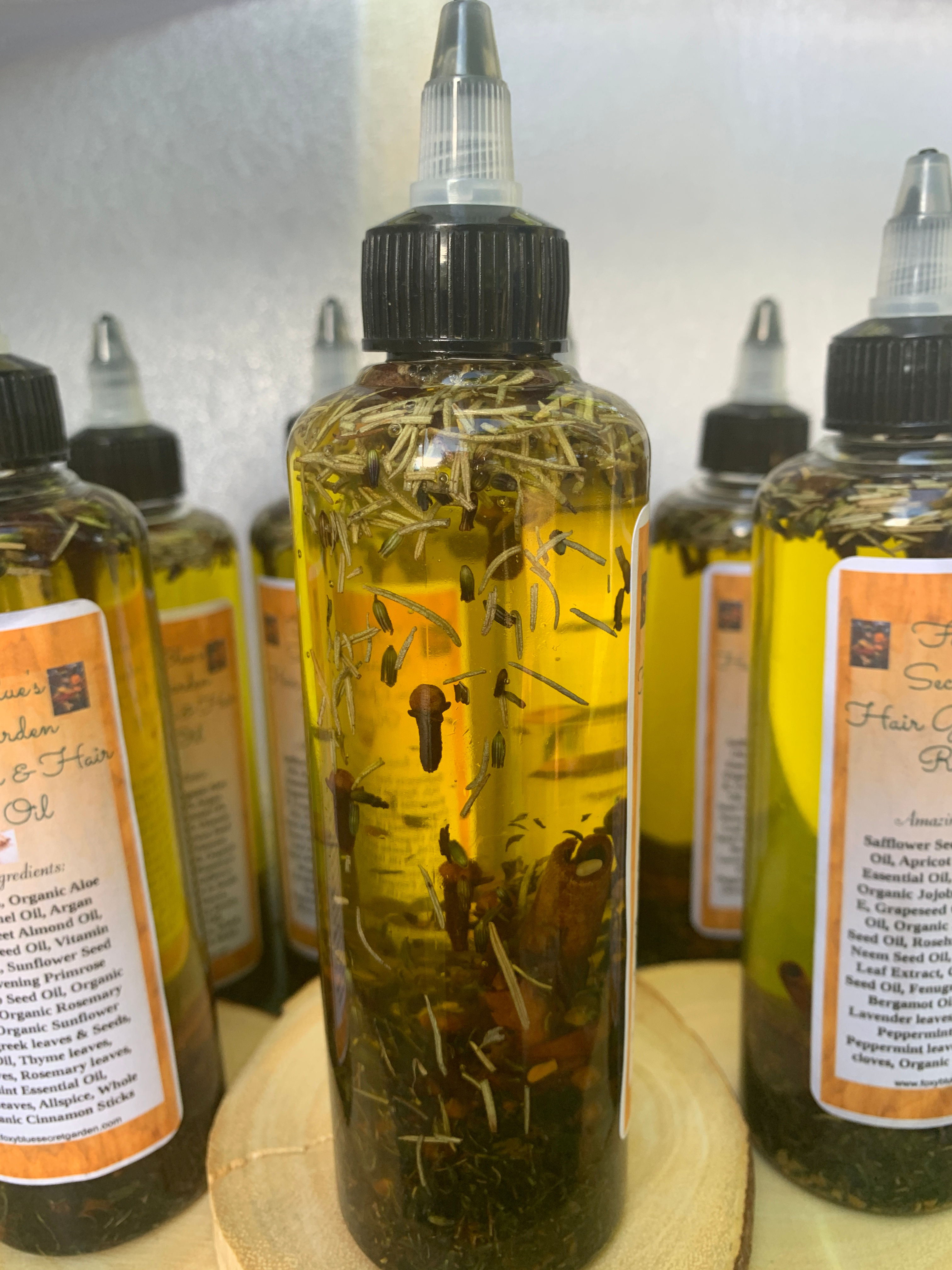 Extreme Hair Growth Oil 8 Oz.  -Fenugreek, Rosemary Oil, Aloe Oil, Apricot
