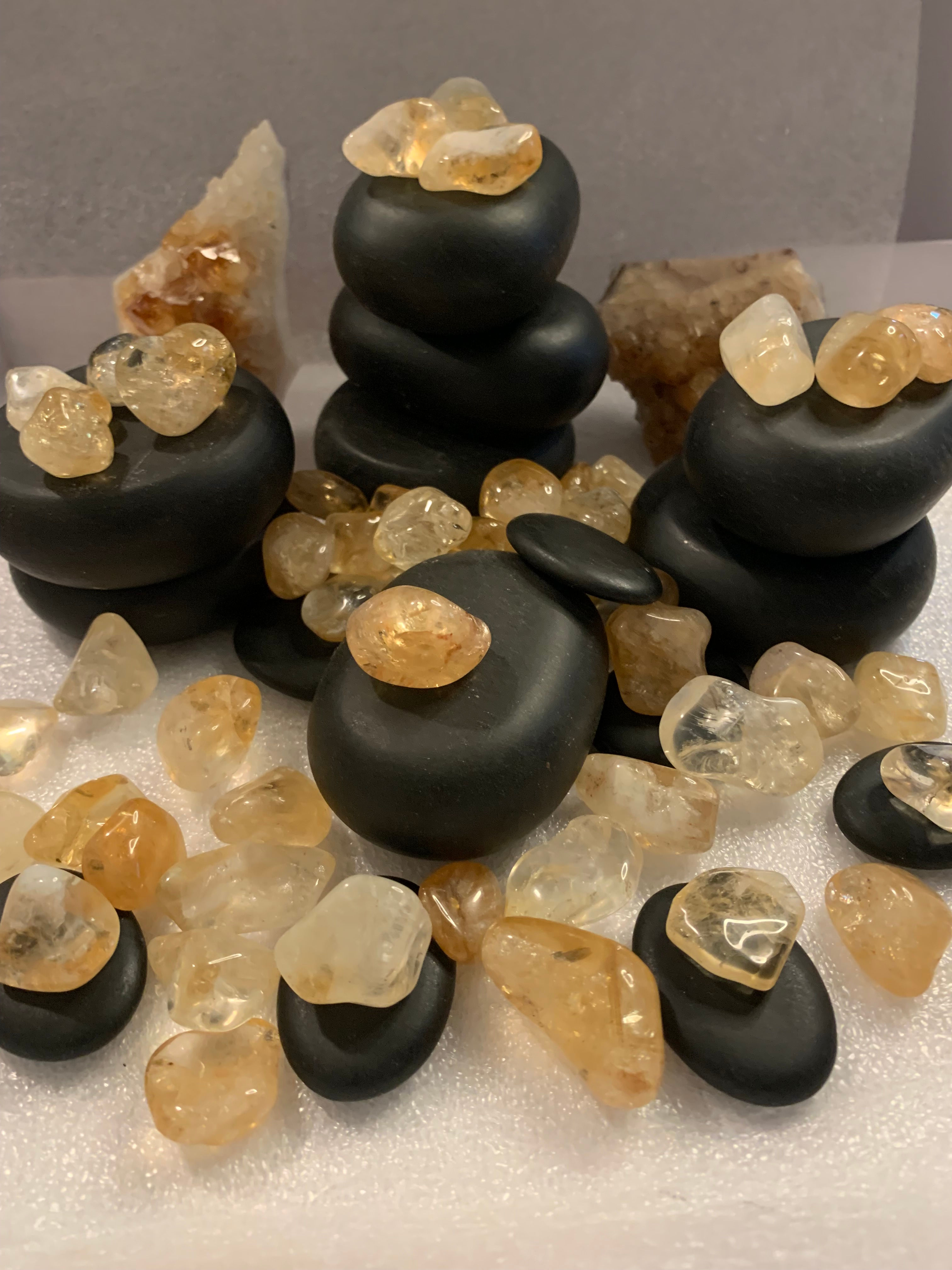 Citrine High Quality Tumbled Gemstones