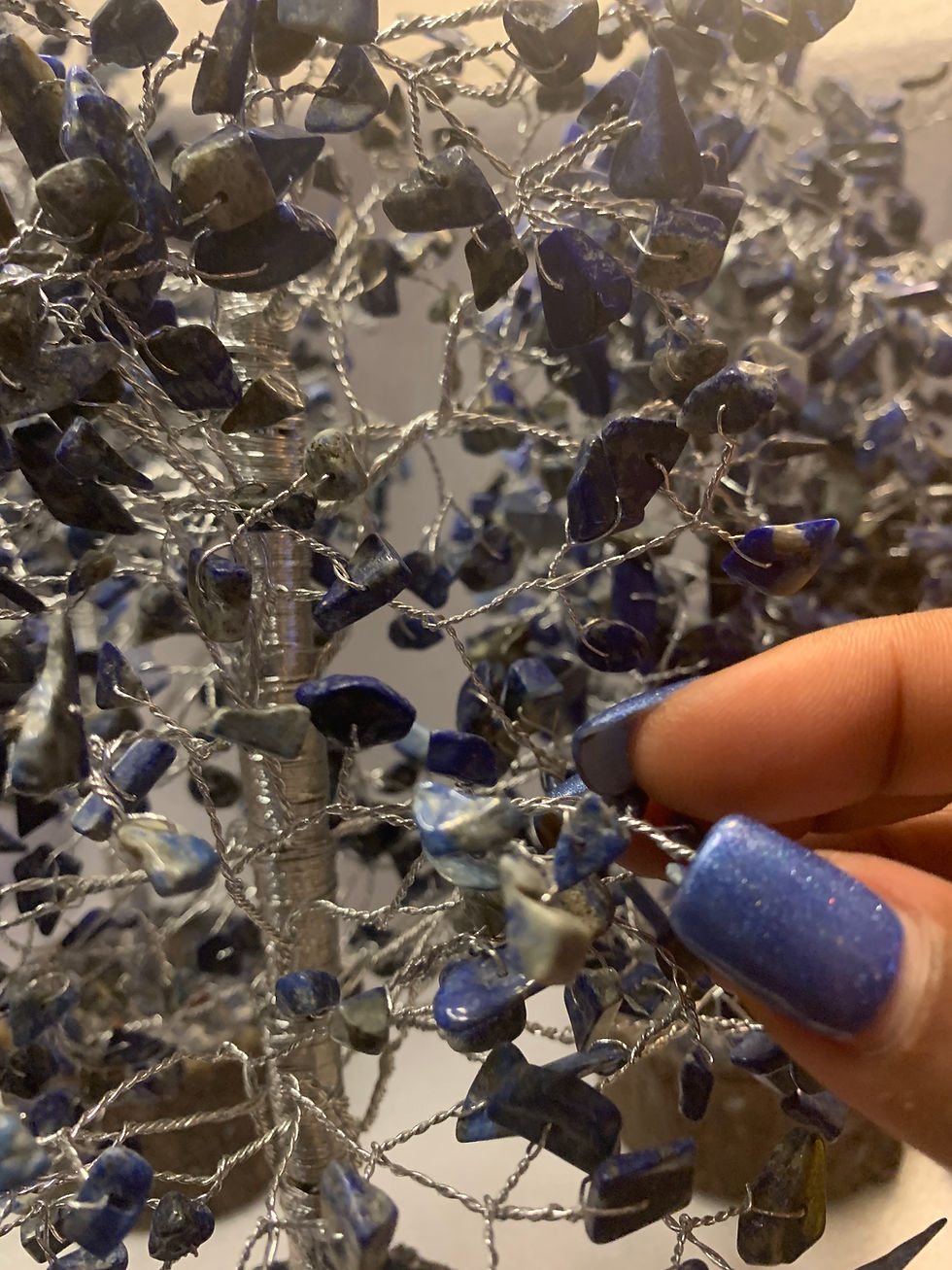 Miniatura: Natural Lapis Lazuli Crystal Tree 12" High