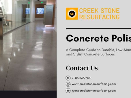 Concrete Polishing Explained: Benefits, Process, and Finishes