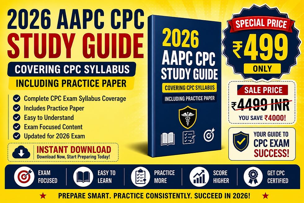 Thumbnail: 2026 CPC STUDY GUIDE