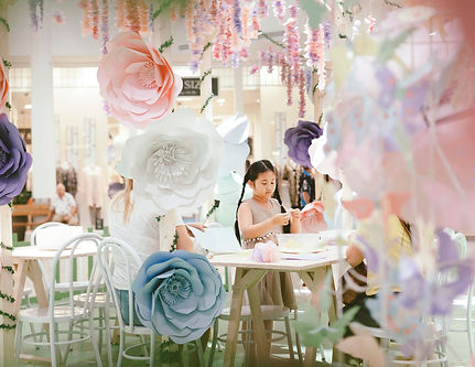 The Art Garden Footfall events
