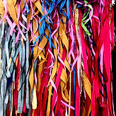 Crepe paper art