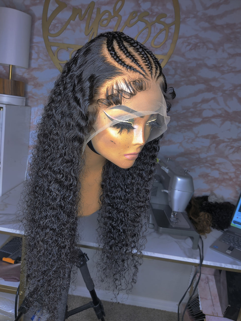 Thumbnail: "Alicia" 24in 13*6 LACE FRONTAL WIG