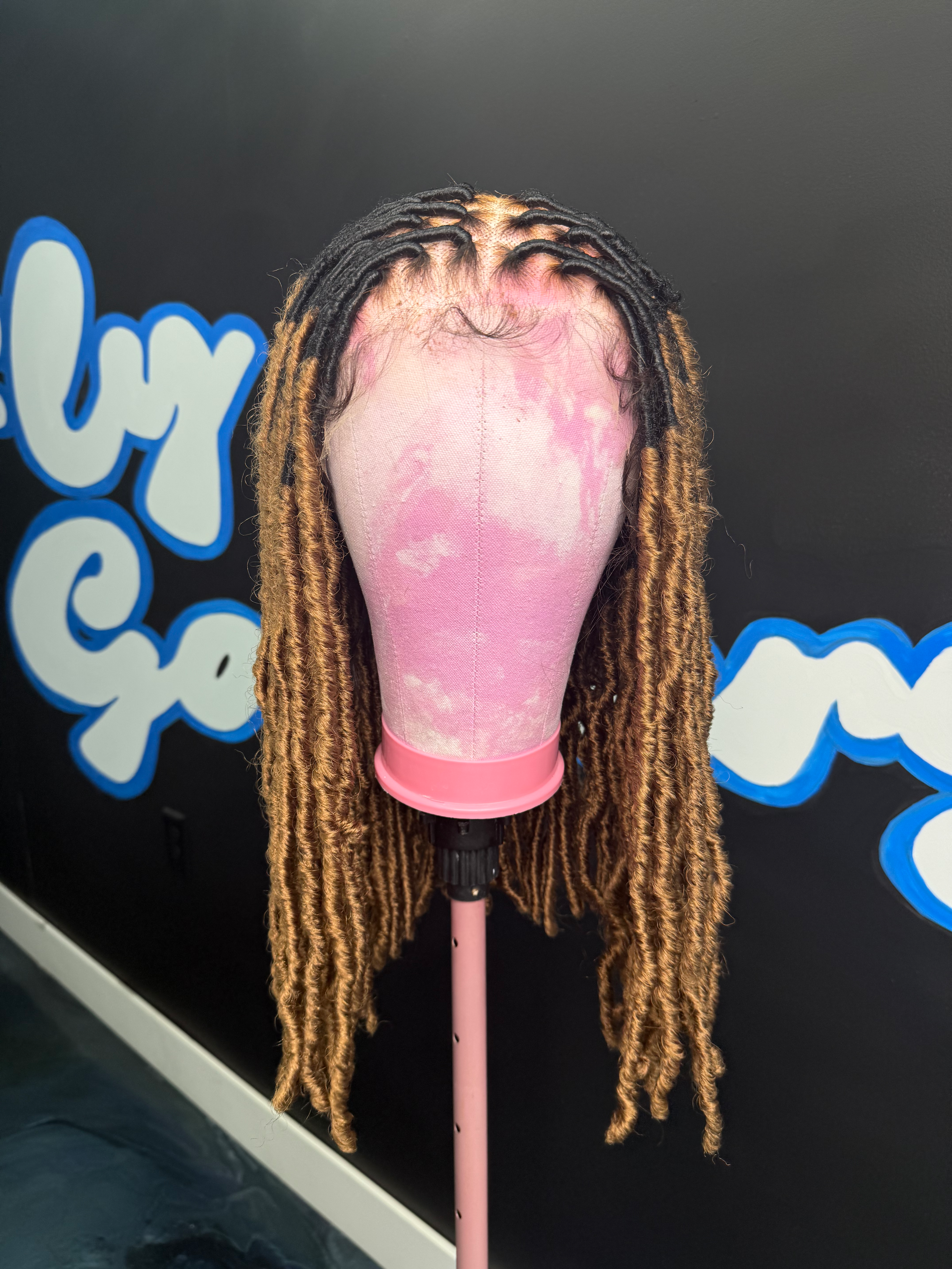 Natural Locs HD Full Lace Wig 16IN