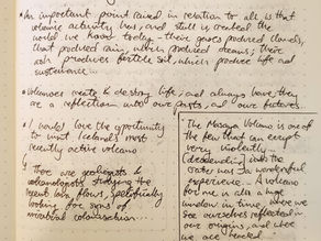 Wk 1 // thinking about rocks - interesting documentaries & diary notes