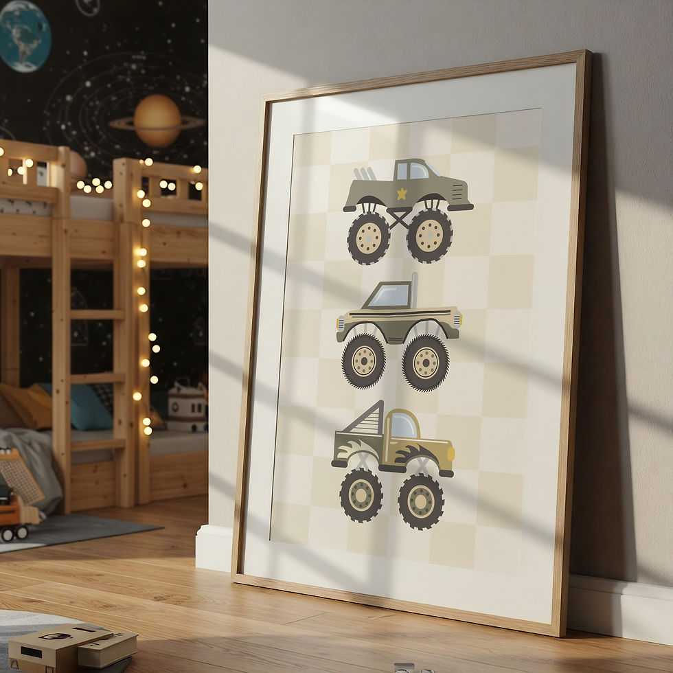 Thumbnail: Monster Truck print