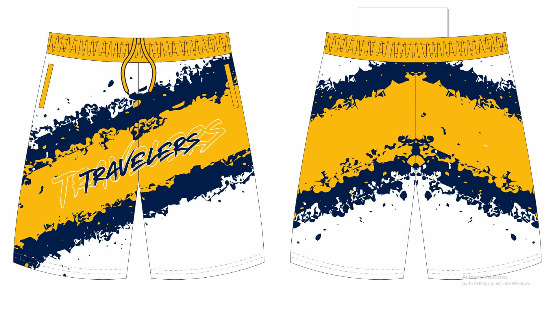 Travelers Baseball: Shorts
