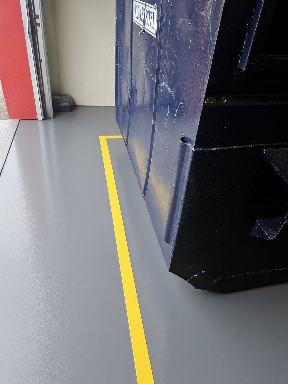 Avison Young Garbage Rooms Epoxy Floor