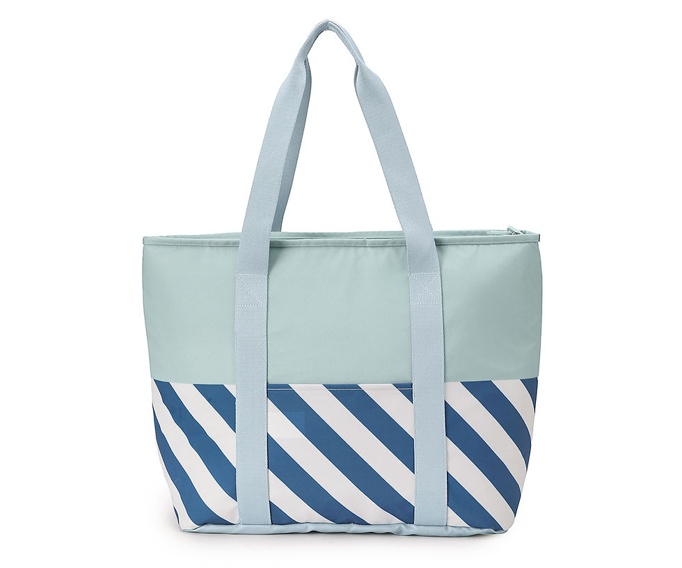 Miniatura: Bolso Tote Nevera Blue Stripes - Monnëka