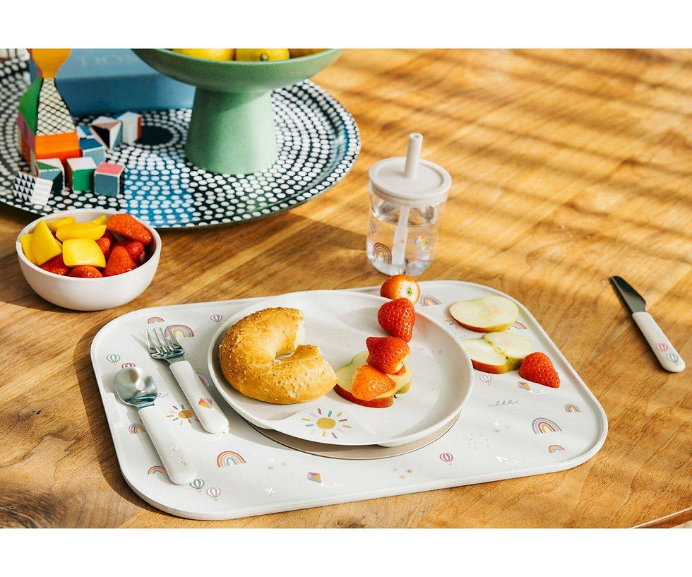 Cubiertos Infantiles Arcoiris