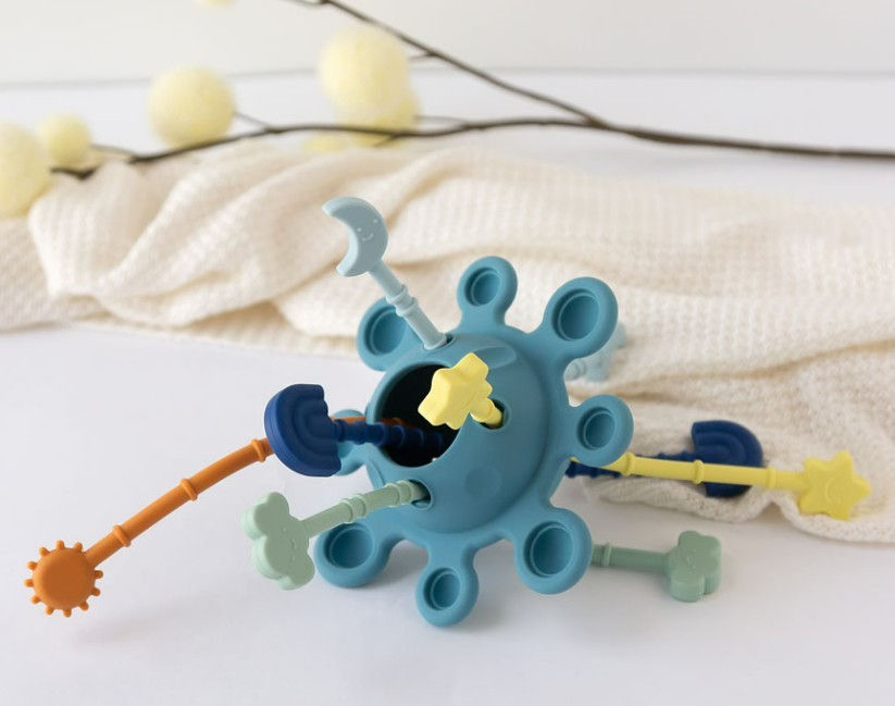 Miniatura: Planeta Sensorial Silicona Azul