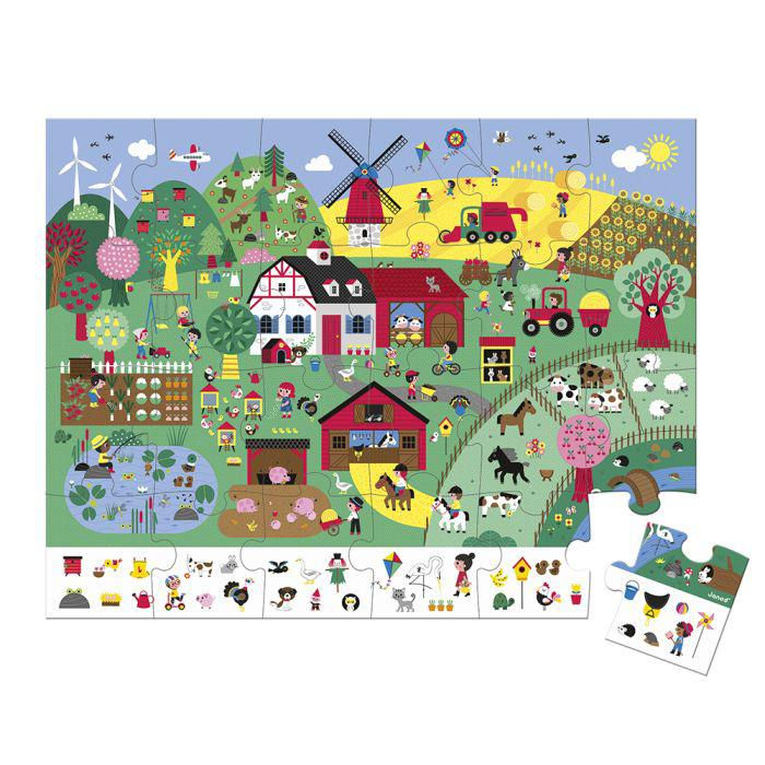 Miniatura: Puzzle Observación La Granja 24 Piezas - JANOD