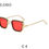Thumbnail: Retro Vintage  Square Men's Polarized Sunglasses