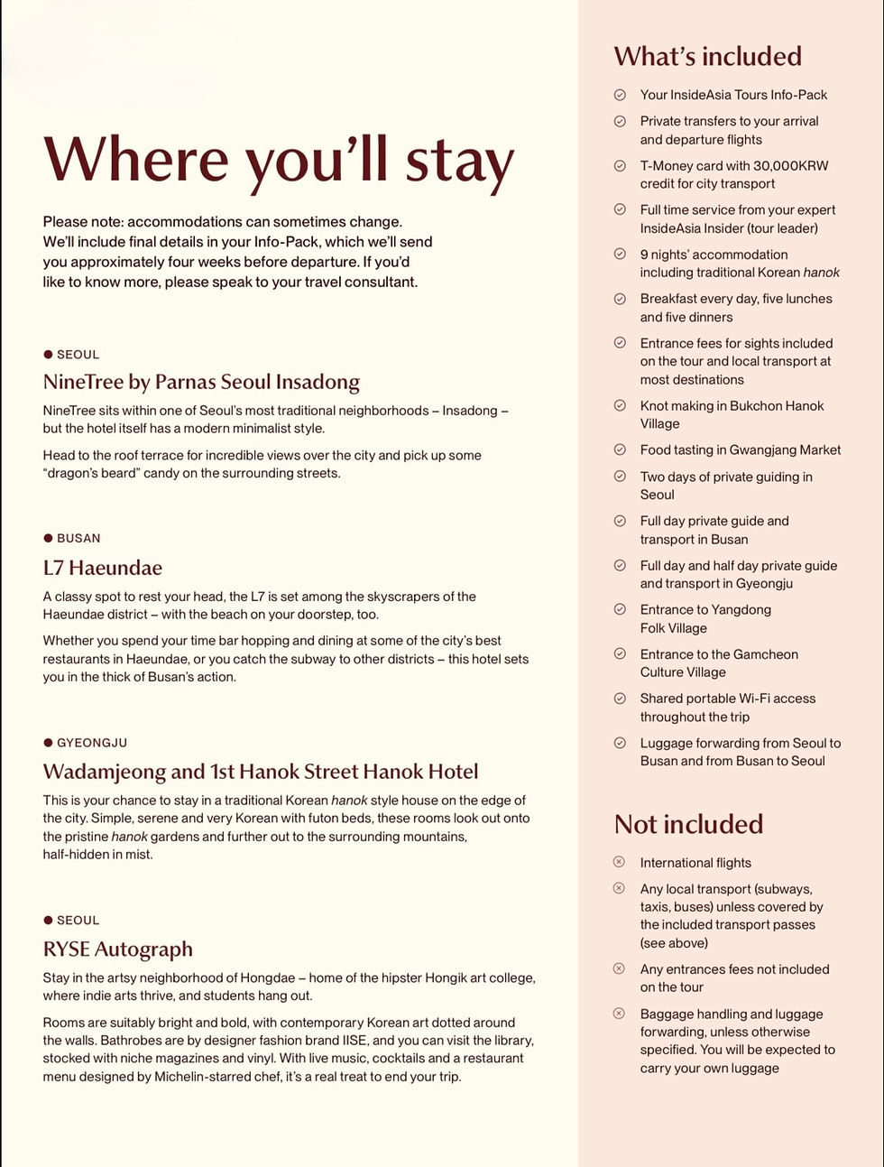 Where You Will Stay
