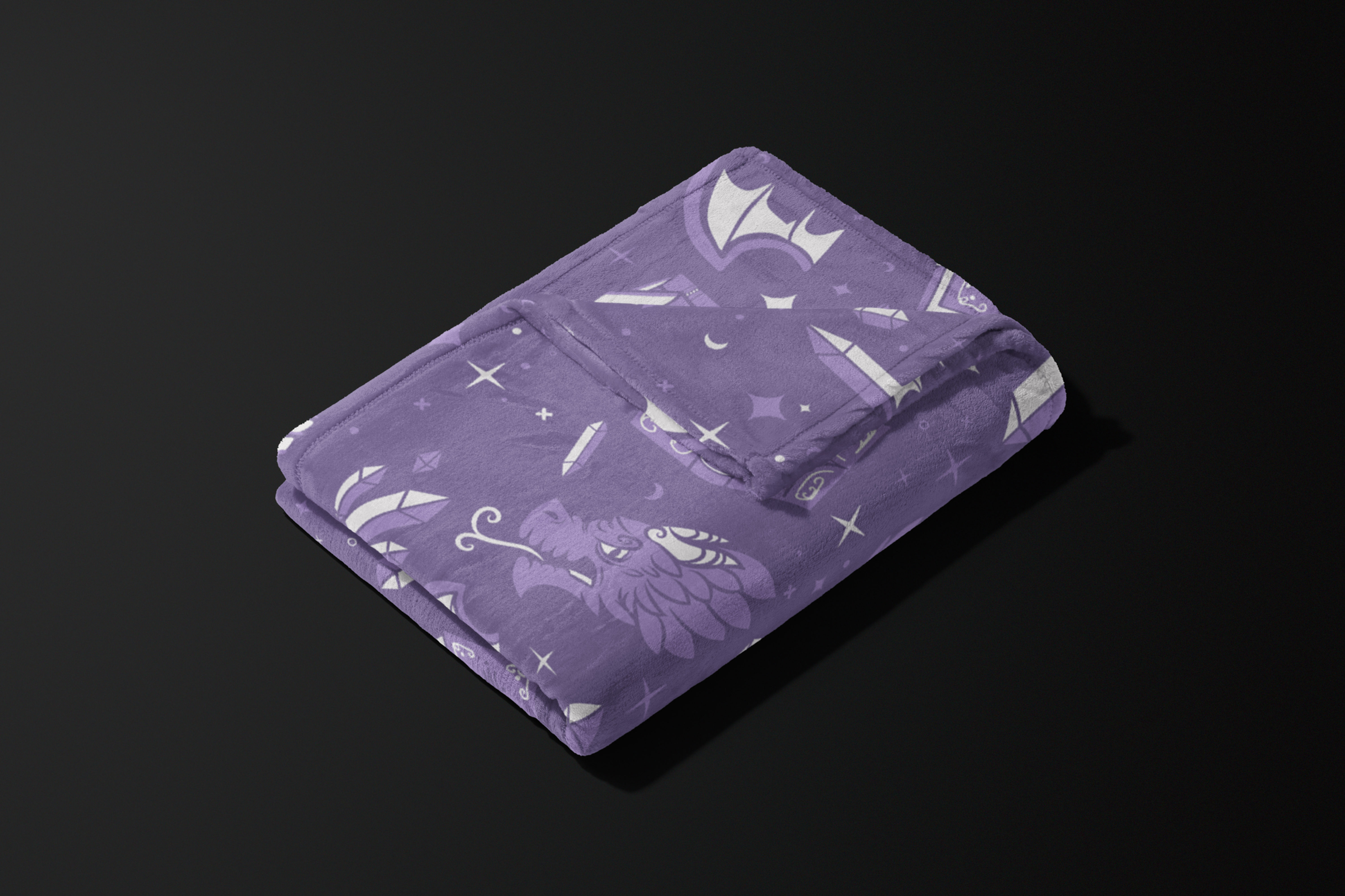 Imaginarium Throw Blanket (Purple)