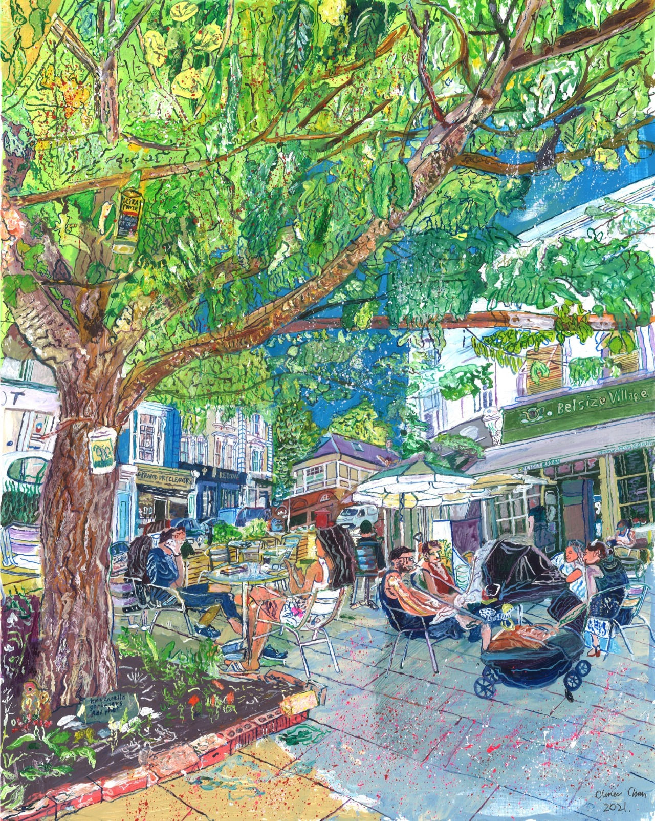 PRINT Belsize Streatery, London, 2021