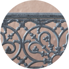 reproductive mental health iron filigree representation