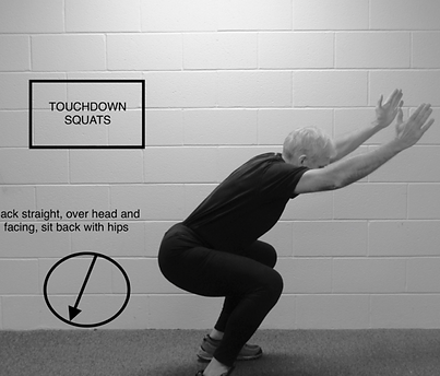 Touchdown Squats